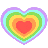 Happy I Love You Sticker by Holler Studios