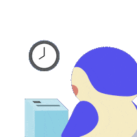 Work Time Sticker by Finch Care