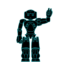 Robot Wnf Sticker by Wired Italia