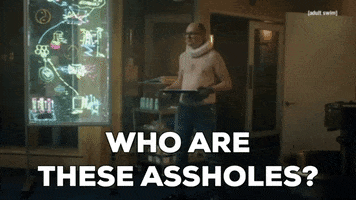 Who Are They GIF by Adult Swim