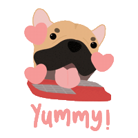 Comida Eating Sticker