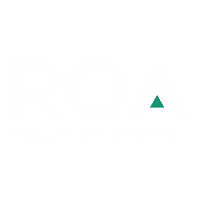 Haunted House Logo Sticker by Realty of America