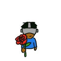 Rose Love GIF by Preneura