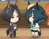 Uma Musume Pretty Derby Chibi GIF