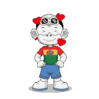 Amor Puro Bolivia Sticker by Zhot