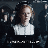Elizabeth Tudor Starz GIF by Becoming Elizabeth