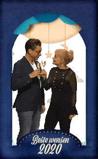 Champagne GIF by RTV Drenthe