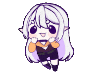 Bellashuuu spooky vtuber bellashuuu chuwubie Sticker