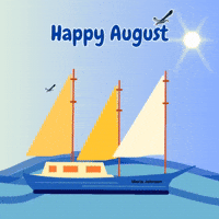 Summer Vacation GIF by Maria Johnsen