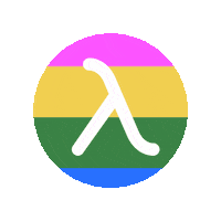 Pride Day Rainbow Sticker by designstripe