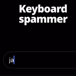 Keyboard spammer