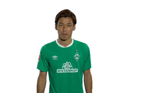 Yuya Osako Football Sticker by SV Werder Bremen