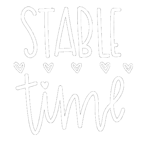 Calligraphy Horses Sticker