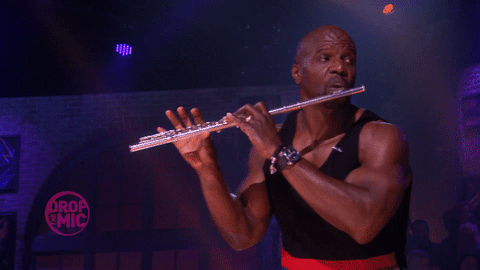 terry crews flute GIF by Drop The Mic