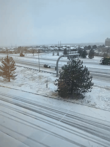 Drivers Advised to Take Caution as Snow Covers Roads in Colorado