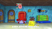 season 9 gary's new toy GIF by SpongeBob SquarePants