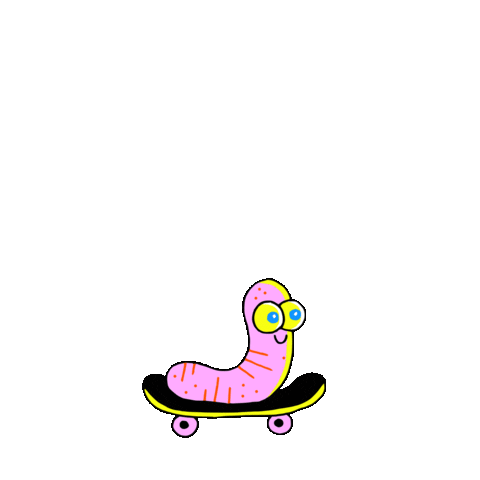 samtaylorillustrator sport fun illustration skate Sticker