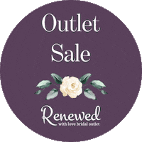 renewedwithlovebridaloutlet renewed rwl renewedwithlove outletsale Sticker