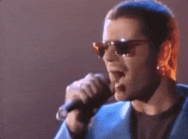 georgemichael george michael don't let the sun go down on me GIF
