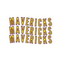 Mavericks Mavs Sticker by Minnesota State University, Mankato