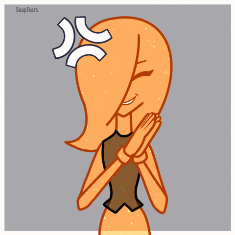 Poker Face Smile GIF