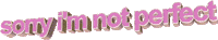 pink apologize Sticker by AnimatedText