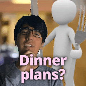 Dinner Party Eating GIF