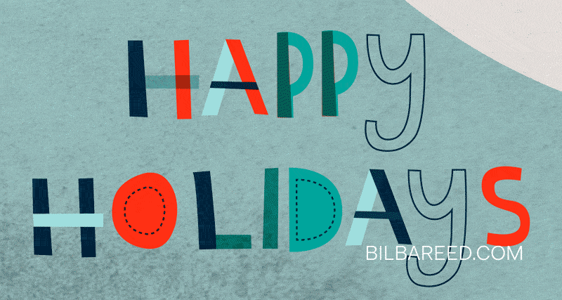 Season Happy Holidays GIF by Bilbareed