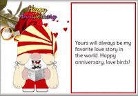Happy Anniversary Gnome GIF