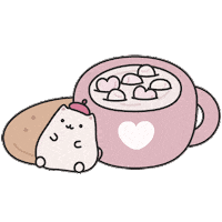 Relaxing Hot Chocolate Sticker