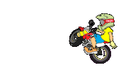 Cross Jumping Sticker