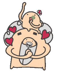 度菇13咦的茶水間 Sticker