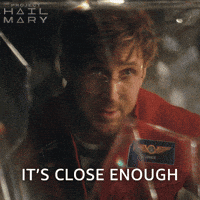 Close Enough Ryan Gosling GIF by Project Hail Mary