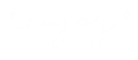 Enjoy 白 Sticker