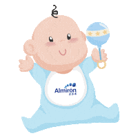 Baby Azul Sticker by Almiclub