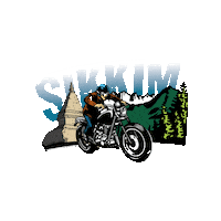 Himalayas Sikkim Sticker