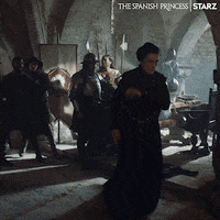 harriet walter walking GIF by The Spanish Princess