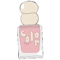 ColorDept nail polish nailpolish color dept sincerely jules Sticker