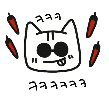 고양이 ㅋㅋㅋ Sticker