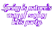 Spring March Sticker by OpticalArtInc.