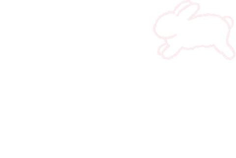 Rabbit Jumping Sticker