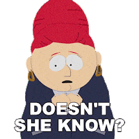 Sheila Broflovski Sticker by South Park