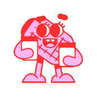 Pop Art Dancing Sticker