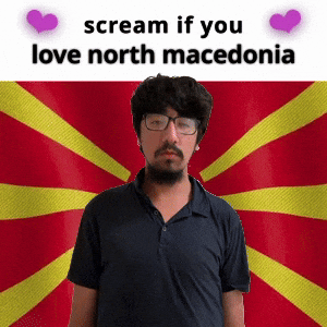 (silent) scream if you love north macedonia