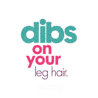 itssunny_uk sunny legs basic shaving Sticker