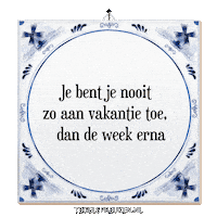 Weekend Humor Sticker by Tegelspreuken.nl