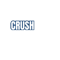 Crush It Sticker by Concrete Marketing Crew