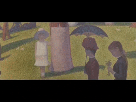 Tamsavvy giphygifmaker cameron ferris buellers day off seurat GIF