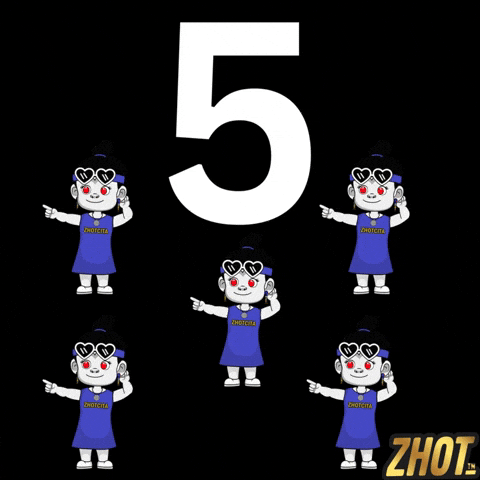 High Five Hand Emoji GIF by Zhotcita