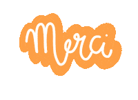 Merci Beaucoup Thank You Sticker